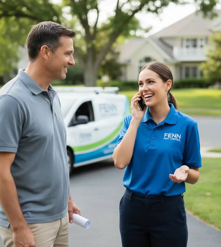 Fenn Pest Control customer support in New Berlinville